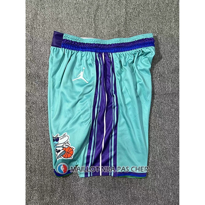 Short Charlotte Hornets Hardwood Classics 2023-24 Vert